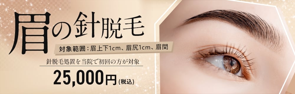 眉』の針脱毛